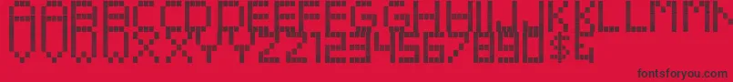 BeatoExtraboldheadline Font – Black Fonts on Red Background