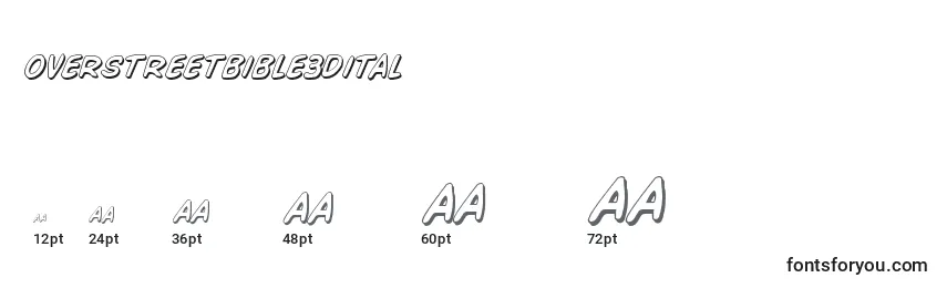 sizes of overstreetbible3dital font, overstreetbible3dital sizes