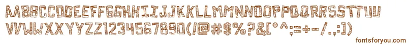 Weitere Informationen zur Forgottenplaybill-Schriftart Forgottenplaybill-Schriftart – Braune Schriften
