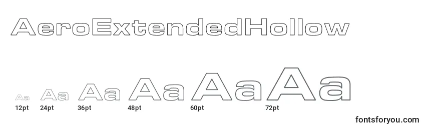 AeroExtendedHollow Font Sizes