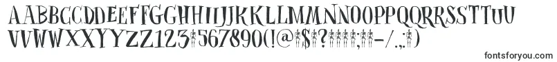 DkClosetSkeleton Font – Fonts for Adobe