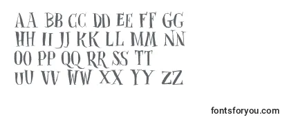 DkClosetSkeleton Font