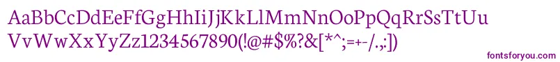 NeutonLight Font – Purple Fonts
