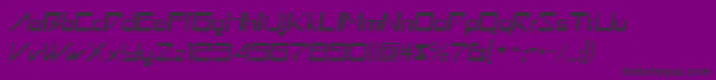 Шрифт Astronboy ffy – чёрные шрифты на фиолетовом фоне