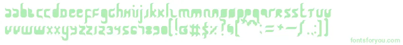 QurbanFeast Font – Green Fonts on White Background