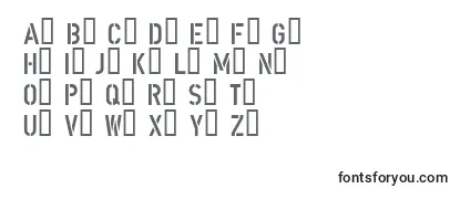 DinSchablonierschrift Font