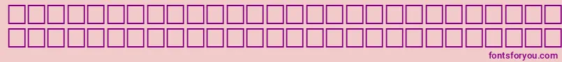 Police ArrowsextraRegular – polices violettes sur fond rose