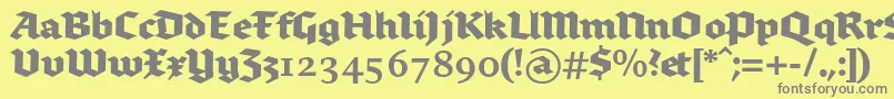 Más sobre la fuente Brokenscriptbold fuente Brokenscriptbold – Fuentes Grises Sobre Fondo Amarillo