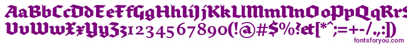 More about Brokenscriptbold Font Brokenscriptbold Font – Purple Fonts on White Background