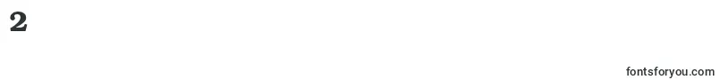 フォントItcBookmanCeDemi – フォント数字2