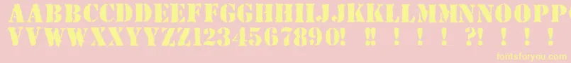 fuente Due ffy – Fuentes Amarillas Sobre Fondo Rosa