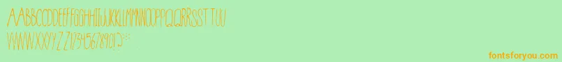 En savoir plus sur la police Conspiracy Police Conspiracy – polices orange sur fond vert