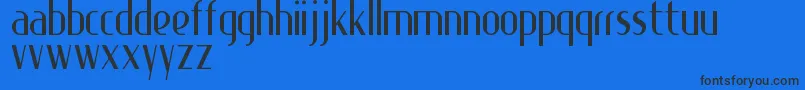 Шрифт Specialk – чёрные шрифты на синем фоне