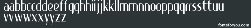 Шрифт Specialk – белые шрифты на чёрном фоне