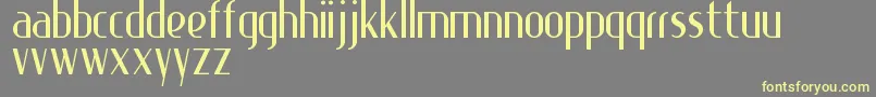 Specialk Font – Yellow Fonts on Gray Background