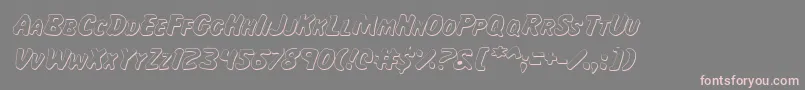 Majsi Font – Pink Fonts on Gray Background