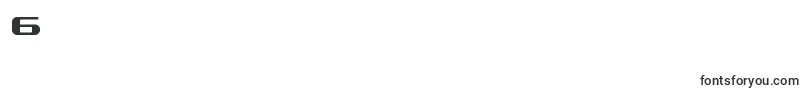 Sdfbold-Schriftart – Schriften für die Ziffer 6