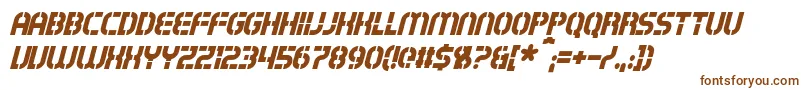 ExostencilItalic Font – Brown Fonts