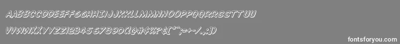 Overstreetbible3Dital Font – White Fonts on Gray Background