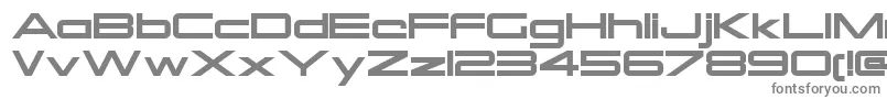 OtomoRegular-fontti – harmaat kirjasimet valkoisella taustalla