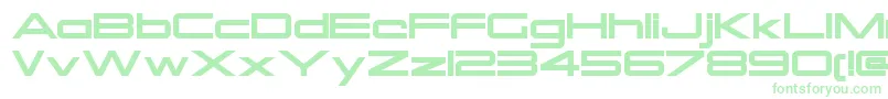 OtomoRegular-Schriftart – Grüne Schriften