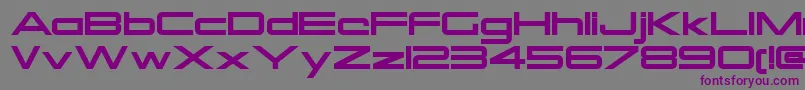 Weitere Informationen zur OtomoRegular-Schriftart OtomoRegular-Schriftart – Violette Schriften auf grauem Hintergrund