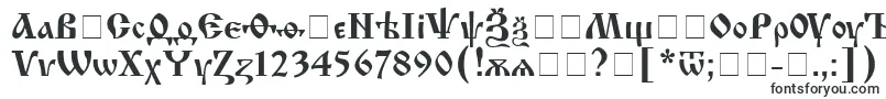 Izhit8-fontti – Alkavat I:lla olevat fontit