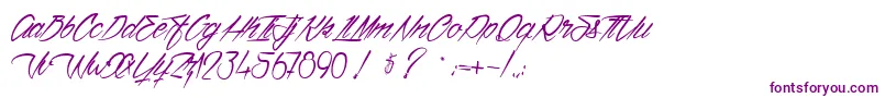 Police VentillaStone – polices violettes