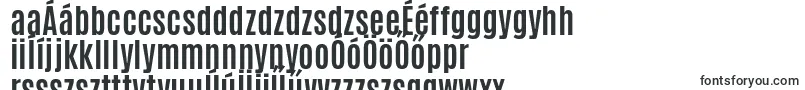 Шрифт AntonioBold – венгерские шрифты