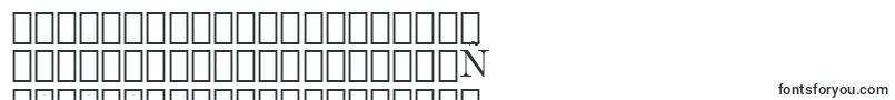 BruceOldStyleBt-Schriftart – mongolische Schriften