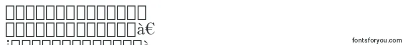 BruceOldStyleBt-Schriftart – nepalesische Schriften