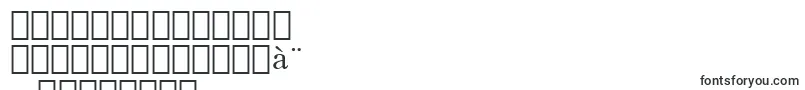 BruceOldStyleBt-Schriftart – panjabi Schriften