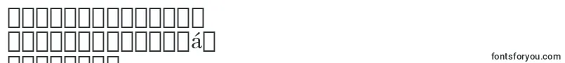 BruceOldStyleBt-Schriftart – khmerische Schriften