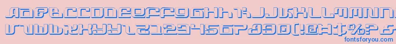 En savoir plus sur la police InfinityFormulaShadow Police InfinityFormulaShadow – polices bleues sur fond rose