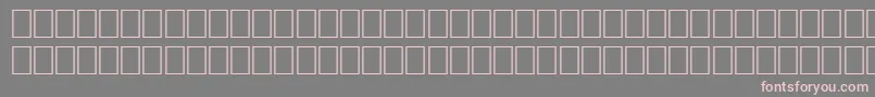 WpMultinationalbCourier Font – Pink Fonts on Gray Background