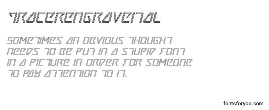 Review of the Tracerengraveital Font