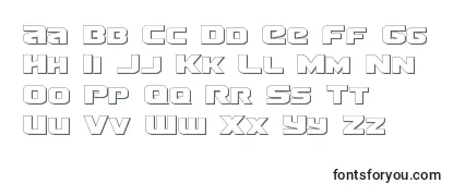 Review of the Terran3D Font