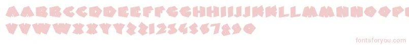 FatFantasy Font – Pink Fonts on White Background