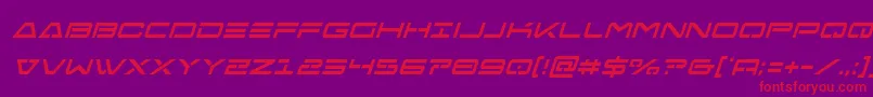 fuente Freeagentcondital – Fuentes Rojas Sobre Fondo Morado