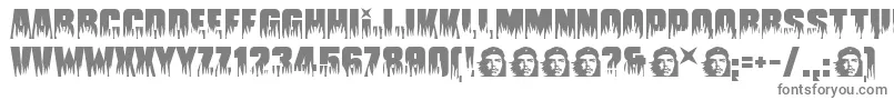 Guevara-fontti – harmaat fontit
