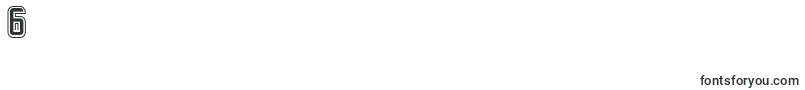 SlidfisKittlande Font – Fonts for Digit 6