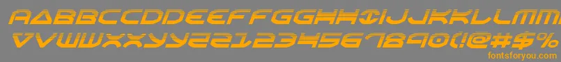 More about Oberonhalfital Font Oberonhalfital Font – Orange Fonts on Gray Background