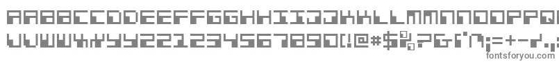 Шрифт Phaser – серые шрифты