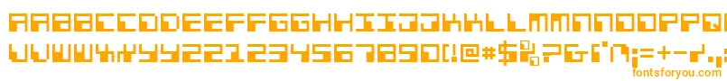 Шрифт Phaser – оранжевые шрифты