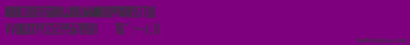 fuente Tower – Fuentes Negras Sobre Fondo Morado