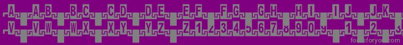 Más sobre la fuente Zipperc fuente Zipperc – Fuentes Grises Sobre Fondo Morado