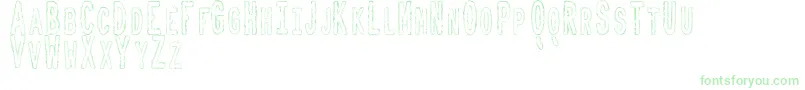 ToxicWasteTfb Font – Green Fonts on White Background