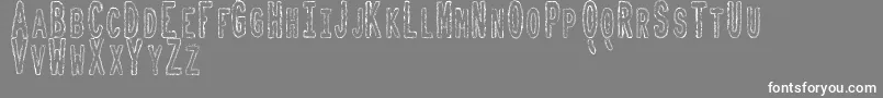 ToxicWasteTfb Font – White Fonts on Gray Background