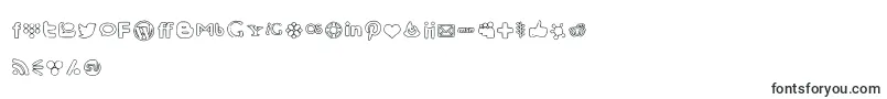 SocialMediaIcons Font – Fonts for Microsoft Office
