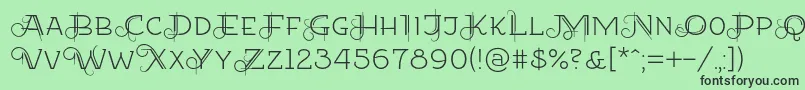 Подробнее о шрифте Etharnigno12 Шрифт Etharnigno12 – чёрные шрифты на зелёном фоне